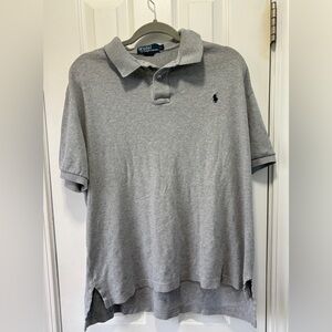 Polo Ralph Lauren Grey Men's Polo Size‎ Large